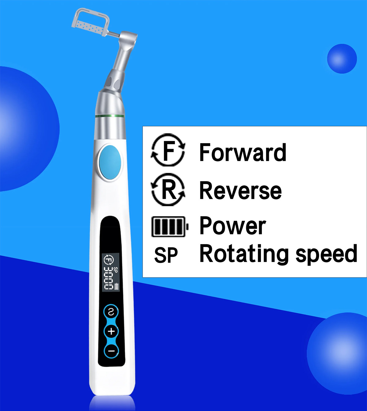 Westcode Dental Interproximal IPR Kit (IPR Handpiece +Contra Angle Handpiece + IPR Gauge )